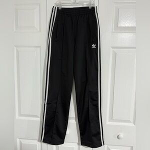 Wideleg Black Pants Adidas Firebird